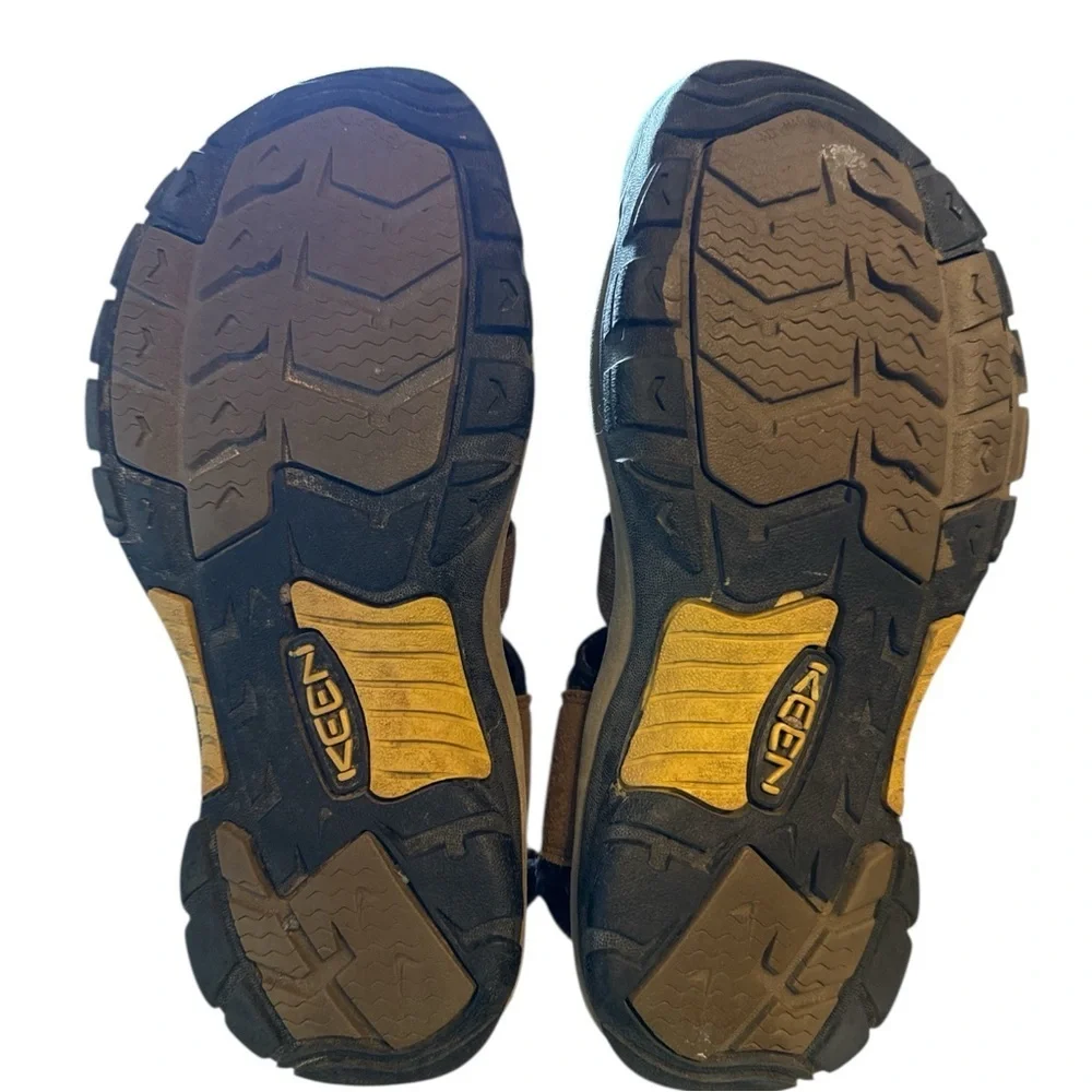 KEEN Newport H2 Brown Rugged Sport Sandals Men’s US 8.5 Trail Outdoor Hiking